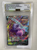 AGS Graded 2021 Pokemon Chilling Reign Galarian Slowking V 179/198 10