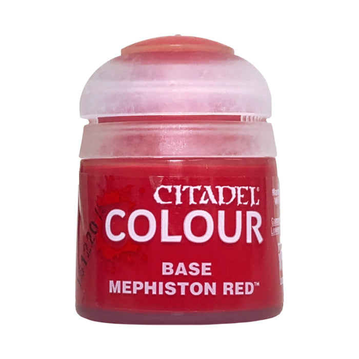 Citadel Colours: CITADEL BASE: Mephiston Red