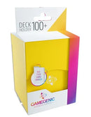 GameGenic Deck Holder - Yellow (Holds 100+) - GameGenic Deck Boxes
