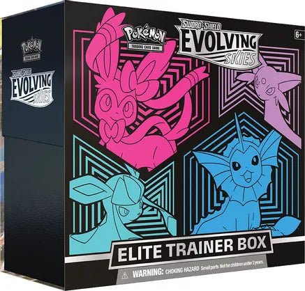 Evolving Skies Elite Trainer Box [Glaceon/Vaporeon/Sylveon/Espeon]