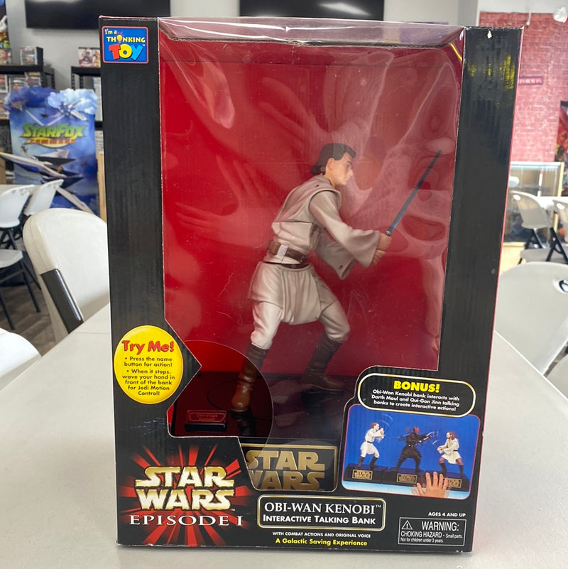 Obi-Wan Kenobi Star Wars Episode I Interactive Talking Bank