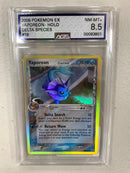 AGS Graded 2005 Pokemon Delta Species Vaporeon Holo No. 18/113 8.5
