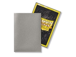 Dragon Shield: Japanese Size Matte Sleeves (60ct) - Silver