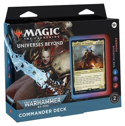 Universes Beyond: Warhammer 40,000 - The Ruinous Powers Commander Deck - Universes Beyond: Warhammer 40,000 (40K)