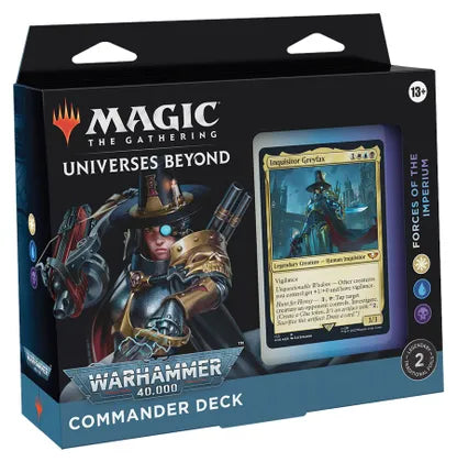 Universes Beyond: Warhammer 40,000 - Forces of the Imperium Commander Deck - Universes Beyond: Warhammer 40,000 (40K)