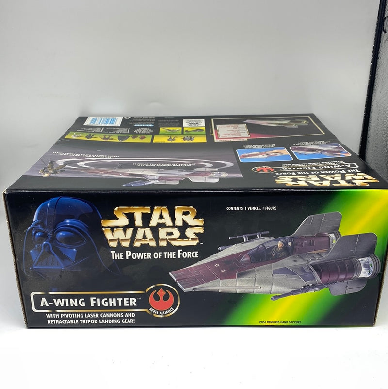 Star Wars Power of the Force A-Wing Fighter 12 in Action Figure