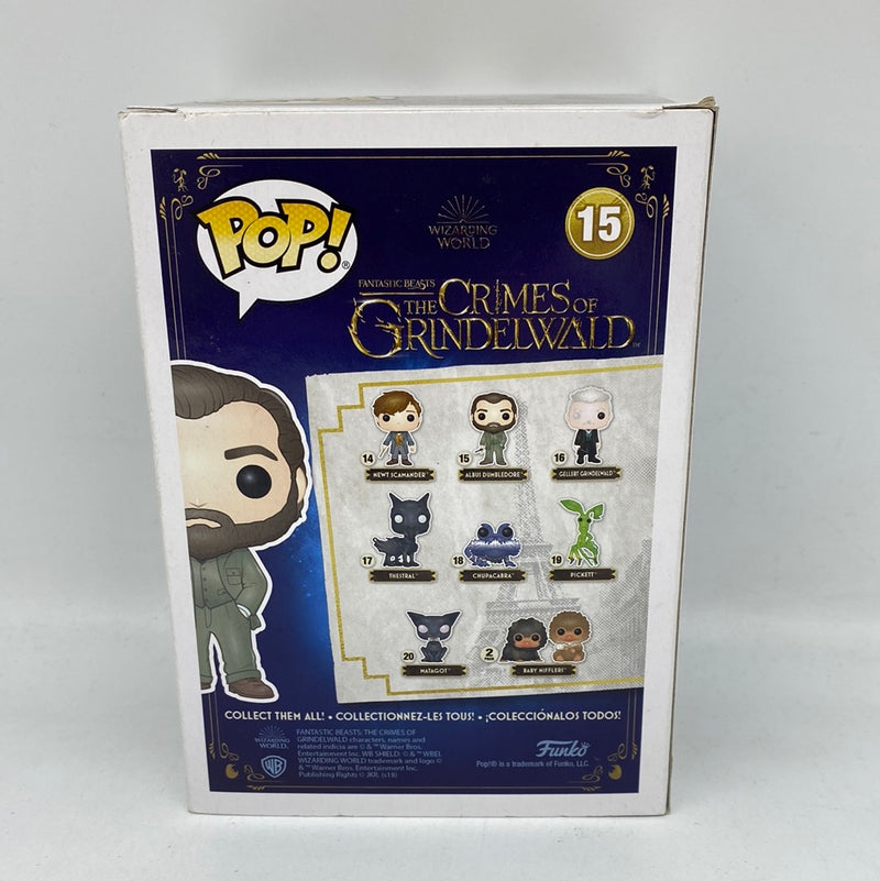 Funko Pop! Fantastic Beasts The Crimes of Grindelwald: Albus Dumbledore DAMAGED