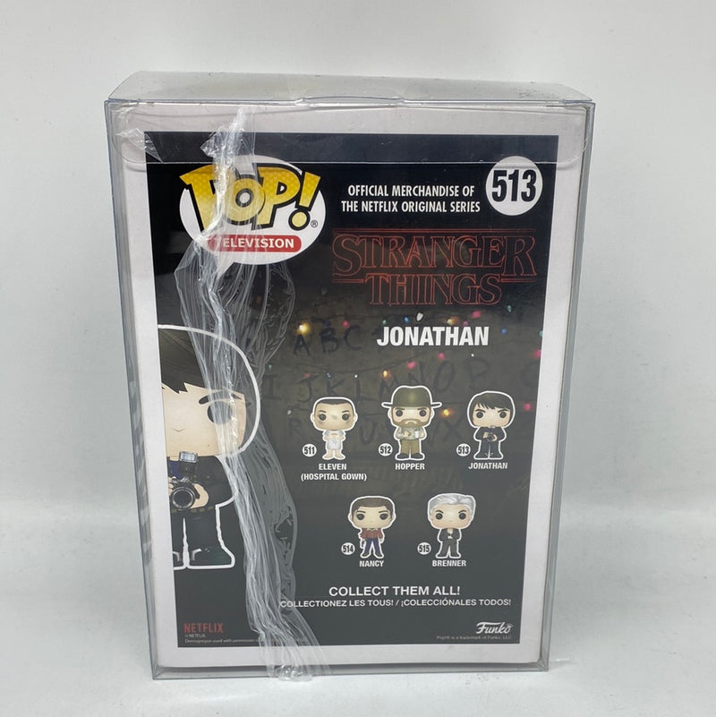 Funko Pop! Television Stranger Things: Jonathan #513 Vinyl Figure DAMA