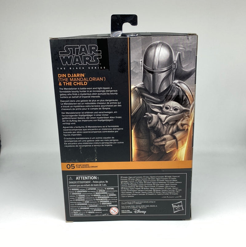 Star Wars Black Series Mandalorian Din Djarin & Grogu NEW Target Exclusive F0874