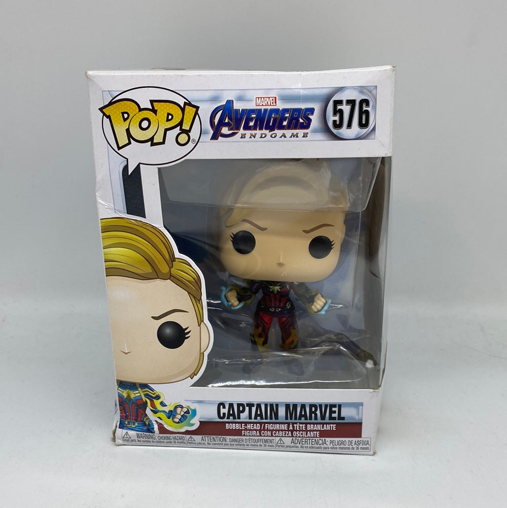 Funko Pop! Marvel Avengers Endgame: Captain Marvel #576 Bobble-Head DA