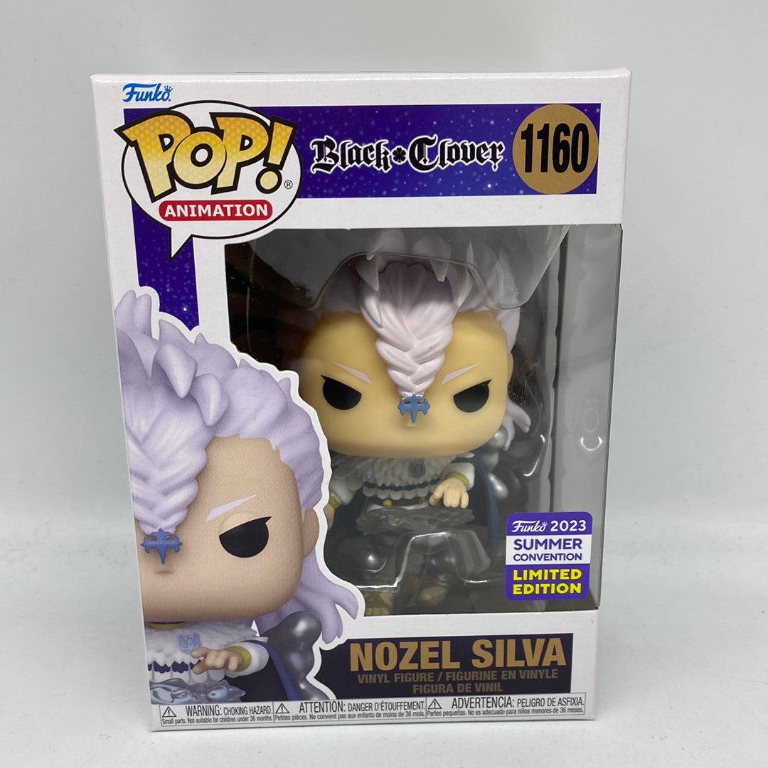 Funko Pop! Animation Black Clover: Nozel Silva #1160 Vinyl Figure 2023