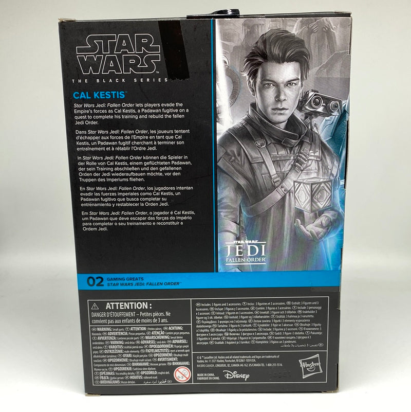 Hasbro Star Wars The Black Series Cal Kestis Deluxe Action Figure F282