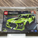 LEGO Technic Ford Mustang Shelby GT500 AR Race Car Toy 42138 DAMAGED BOX COMPLETE