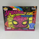 Marvel Black Light Spider-Man POP! & Tee (Xtra Large) Box Funko Pop! Vinyl Set