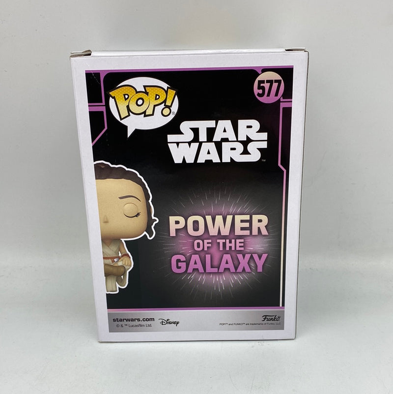 Funko Pop Star Wars Power of The Galaxy Rey Vinyl Bobblehead