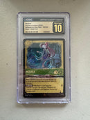 Disney Lorcana Megara Secret Keeper 86/204 Cold Foil – CGC Pristine 10 – Whispers in the Well