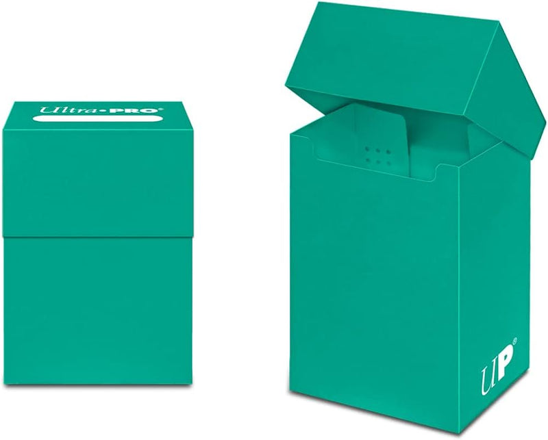 Ultra Pro Solid Deck Box - Aqua