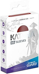 Ultimate Guard: Katana Sleeves Red 60 Japanese