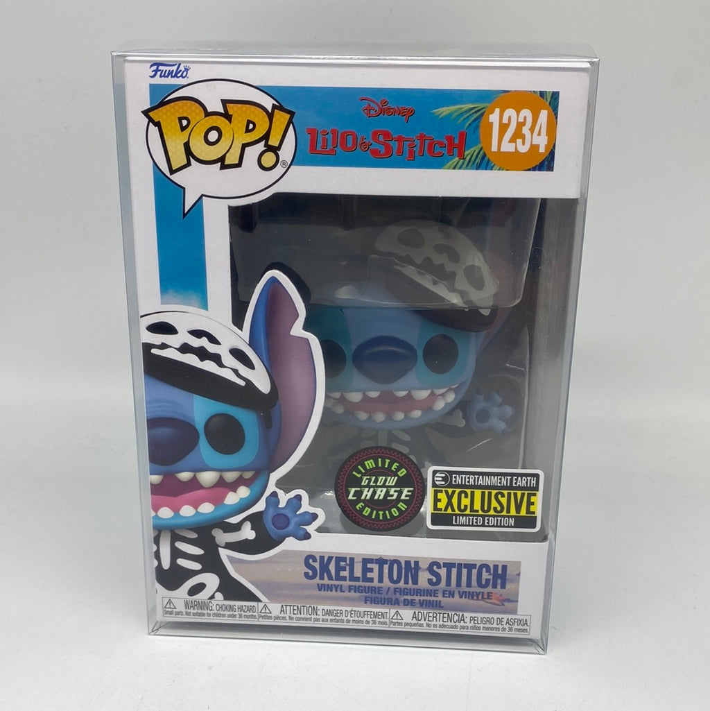 Funko Pop! Disney: Lilo & Stitch - Skeleton Stitch Chase #1234 Enterta –  Fundom