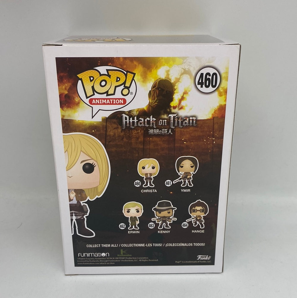 Funko Pop! Animation: Attack on Titan - Christa #460 Damaged