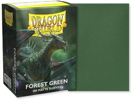 Dragon Shield Matte Standard Sleeves - Forest Green (100-Pack)