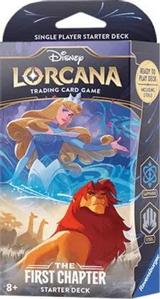 Disney Lorcana: The First Chapter Starter Deck (Sapphire & Steel) - The First Chapter (1)