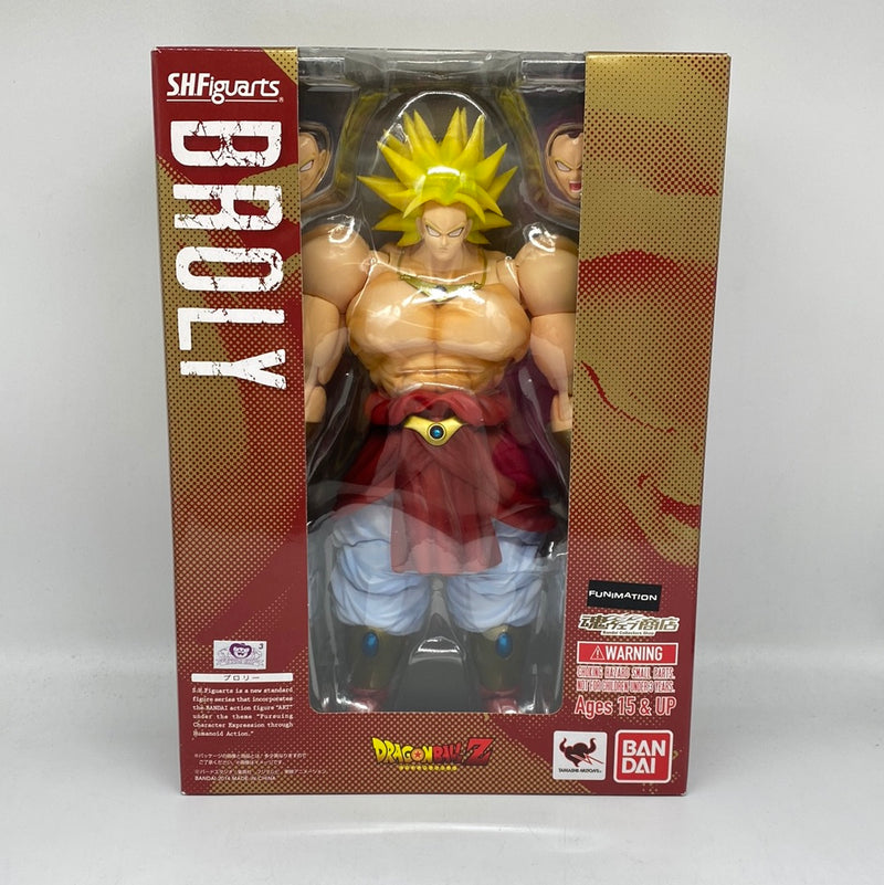 SH Figuarts Dragon Ball Z Broly 2014 With Shipper