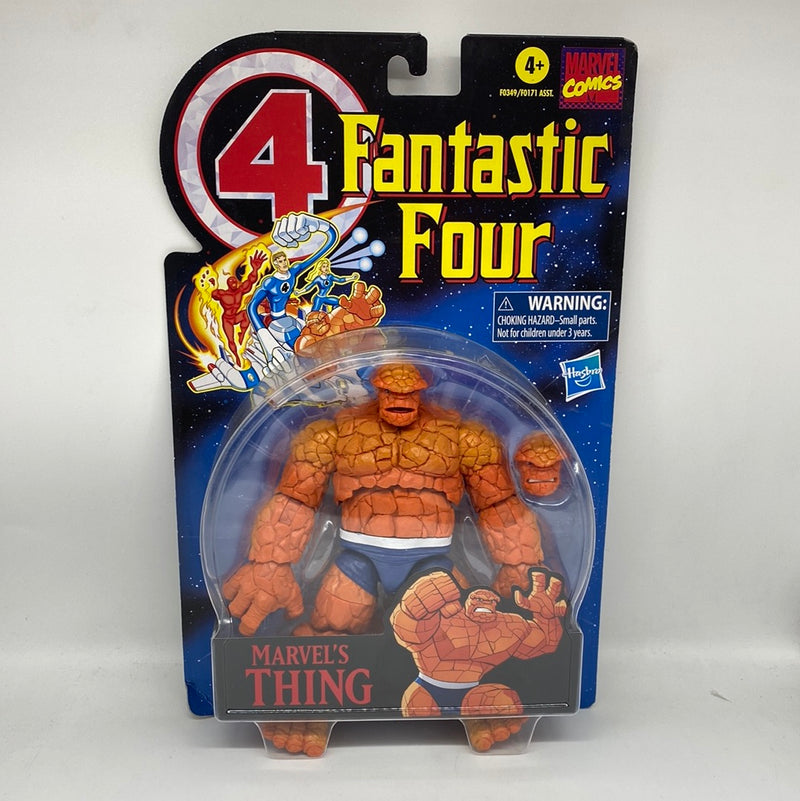 Marvel Legends The Thing Retro Fantastic Four Vintage 6 Inch Figure