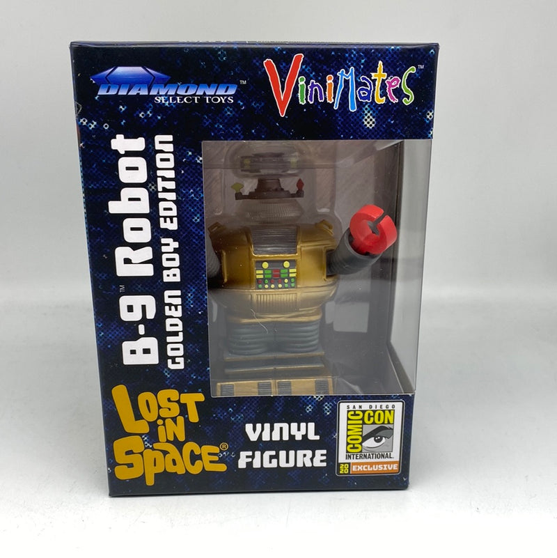 SDCC 2020 B9 THE ROBOT GOLDEN BOY EDITION FROM LOST IN SPACE VINYL FIGURE