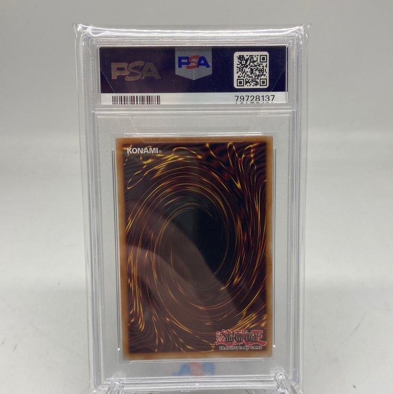 PSA 9 - Yu-Gi-Oh Card - DCR-000 - VAMPIRE LORD (secret rare holo) MINT