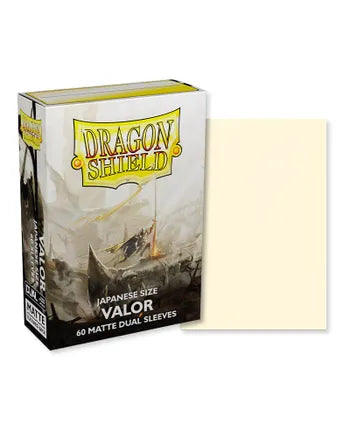 Dragon Shield Dual Matte Japanese Sleeves - Valor (60-Pack) - Dragon Shield Card Sleeves