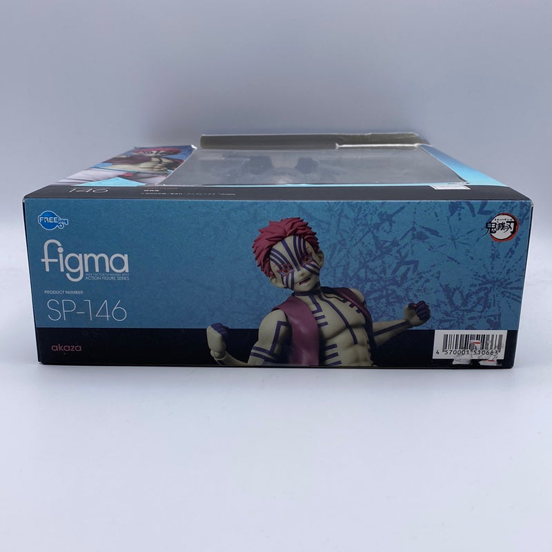 Demon Slayer: Kimetsu no Yaiba: Akaza Figma Action Figure BOX DAMAGED