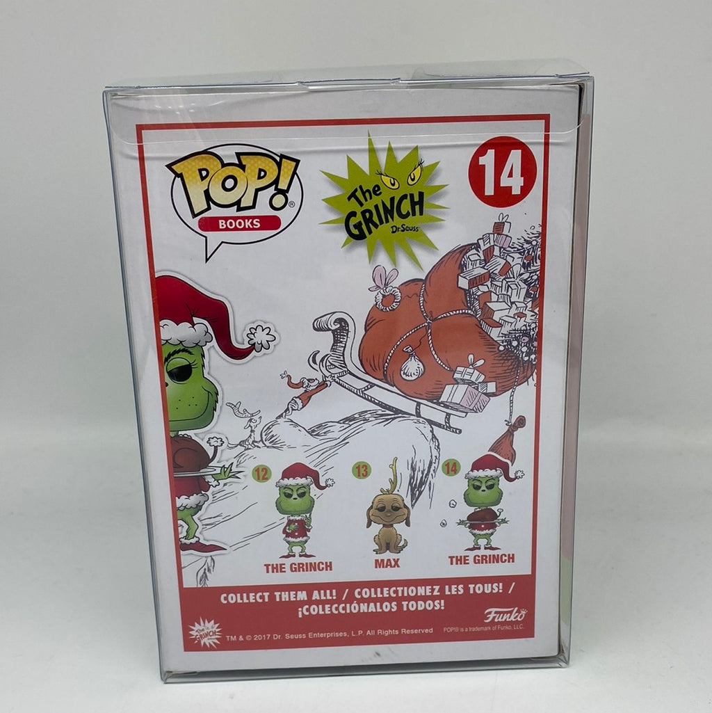 Funko Pop! Dr. Seuss How The Grinch Stole Christmas The Grinch Flocked  Vinyl Figure - BoxLunch Exclusive