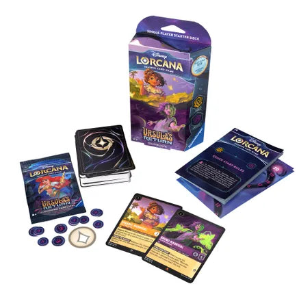 Disney Lorcana: Ursula's Return Starter Deck (Amber & Amethyst) - Ursula's Return