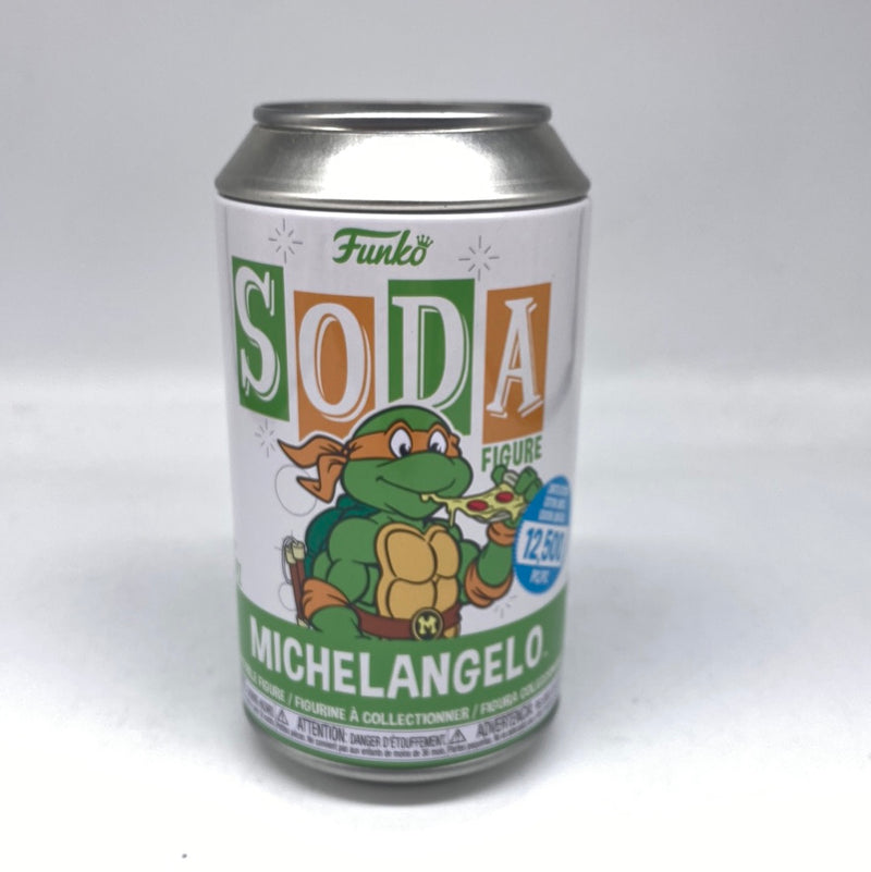 Funko Soda Michelangelo Glow In The Dark Chase LE 1/2000