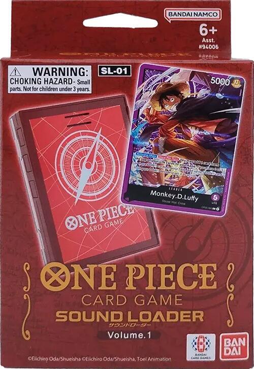 One Piece Card Game - Sound Loader Vol. 1 - BANDAI Collectible Card Loaders (BCCL)