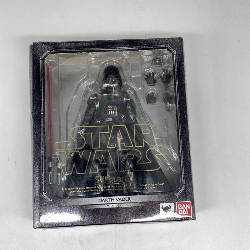 Bandai S.H.Figuarts Star Wars: A New Hope Darth Vader Action Figure Damaged Box