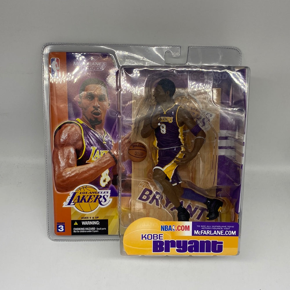 NBA　マクファーレン　バックボード　シリーズ3 MCFARLANE NBA SERIES 3 KOBE BRYANT LOS ANGELES LAKERS YELLOW