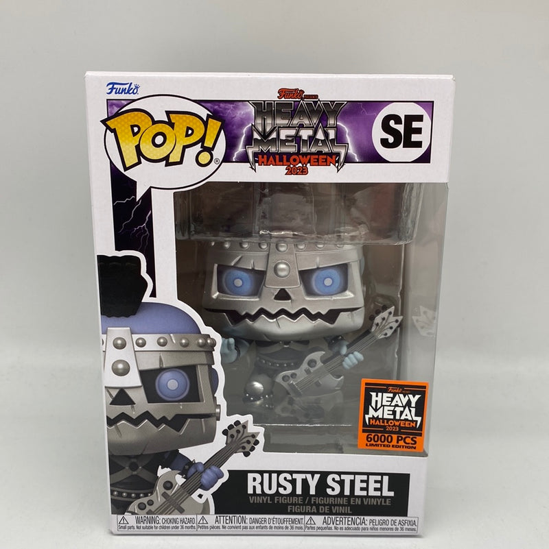 Funko Pop! Heavy Metal Halloween 2023 Rusty Steel SE 6000 Pieces DAMAGED BOX