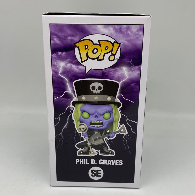 Funko Pop! Heavy Metal Halloween 2023 Phil D.Graves LE 6000 Box Damage