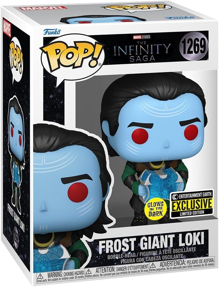 Frost Giant Loki Glow-in-The-Dark Entertainment Earth Figure (
