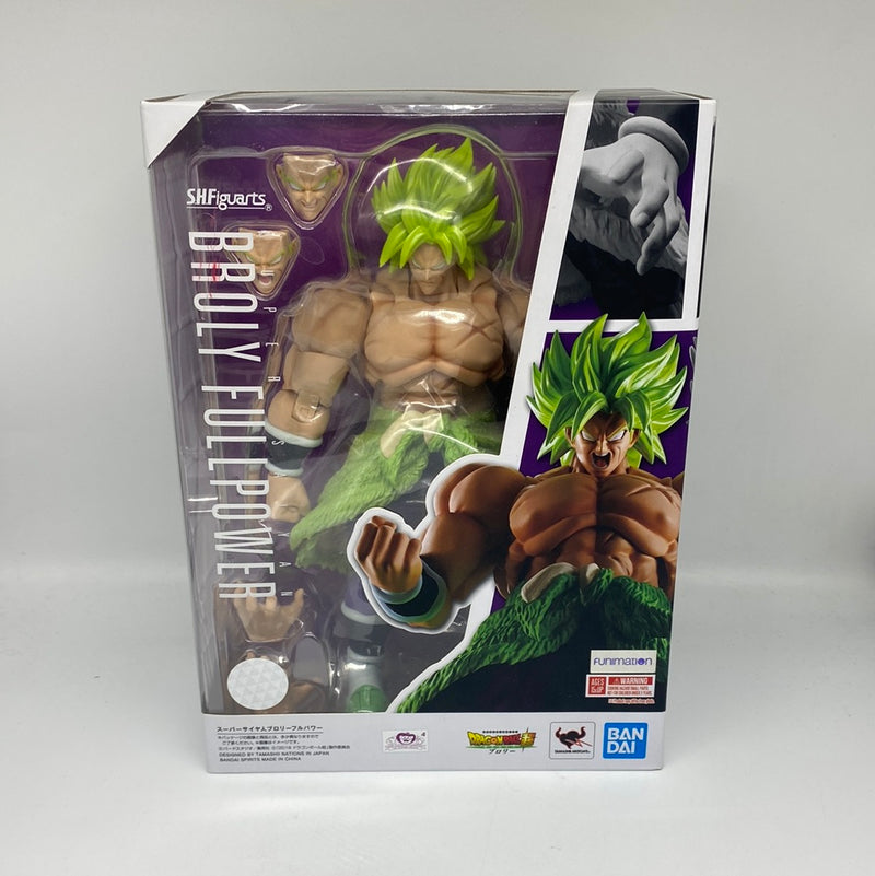 *MINOR BOX DAMAGED* Dragon Ball: Super Saiyan Broly Fullpower S.H.Figuarts Action Figure