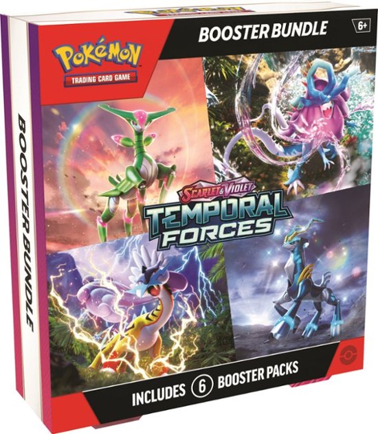 Pokémon TCG: Scarlet & Violet— Temporal Forces 6pk Booster Bundle