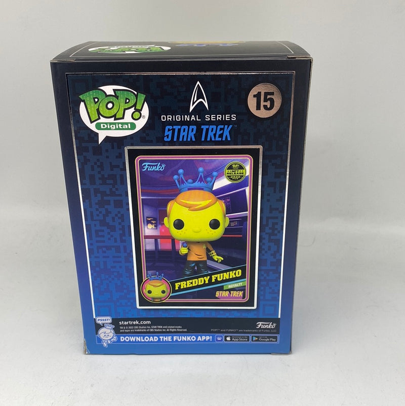 Freddy Funko as Captain Kirk Star Trek