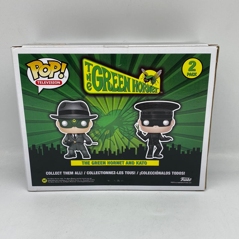 Funko Pop! The Green Hornet and Kato (2-Pack) Vinyl Figures Toy Tokyo 2018 San Diego Limited Edition DAMAGED