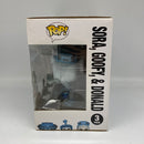 Funko Pop! Disney Kingdom Hearts: Sora, Goofy, & Donald (Tron-3 Pack) Vinyl Figures Only at Gamestop Limited Edition GLOW CHASE