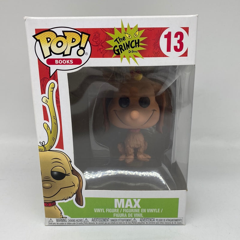 Funko Pop! Books: The Grinch; Max