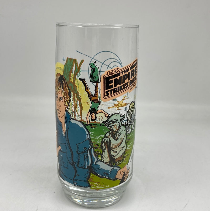 STAR WARS Empire Strikes Back Luke 1980 Burger King Collector Glass