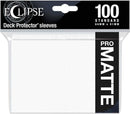 Ultra Pro Matte Eclipse Sleeves Standard 100 Count White