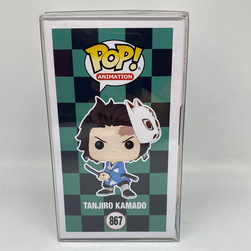 Funko Demon Slayer Tanjiro Kamado Hot deals Topic Signed 867